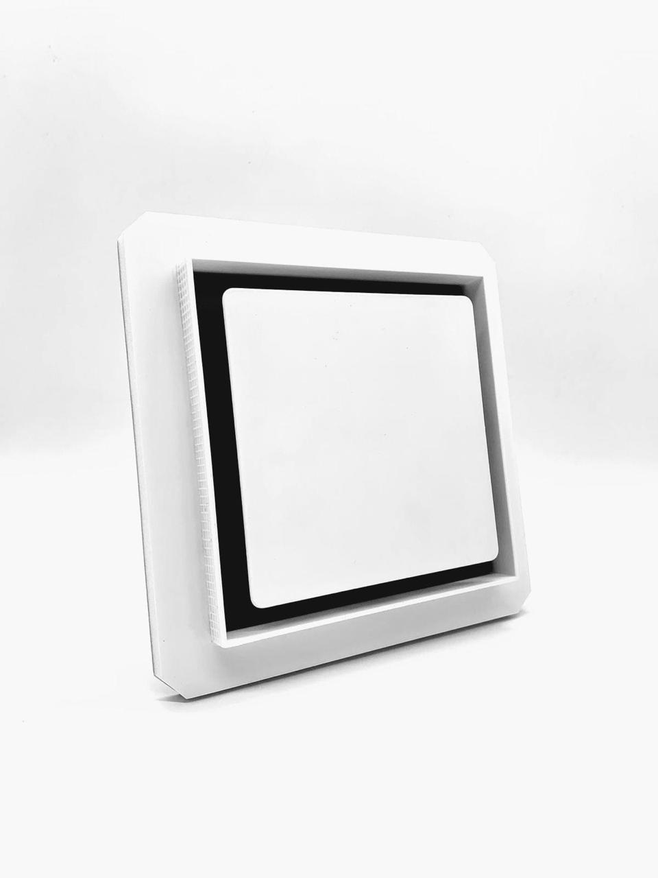 Теневой магнитный диффузор квадратный под плитку 175х175/125 мм