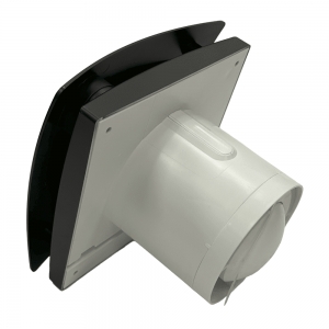 Вентилятор накладной Soler & Palau Silent Dual 100 MATT BLACK (таймер, датчик влажности, датчик движения, программируемый)